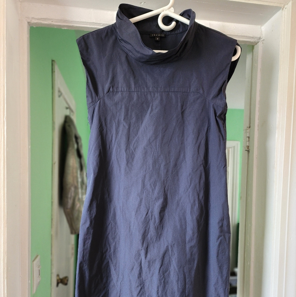 Theory women's classic column dress.